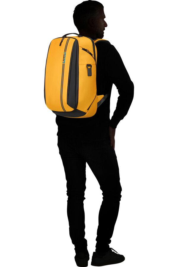 active road-ryggsekk 25l gul