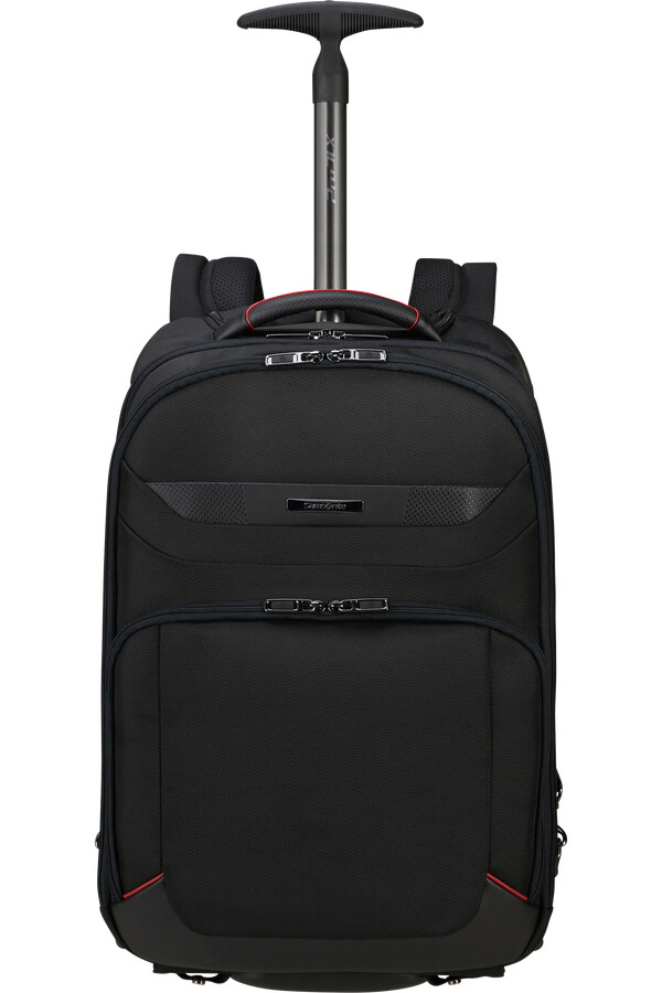 pro-dlx 6 pc-veske med hjul 173 tommer svart