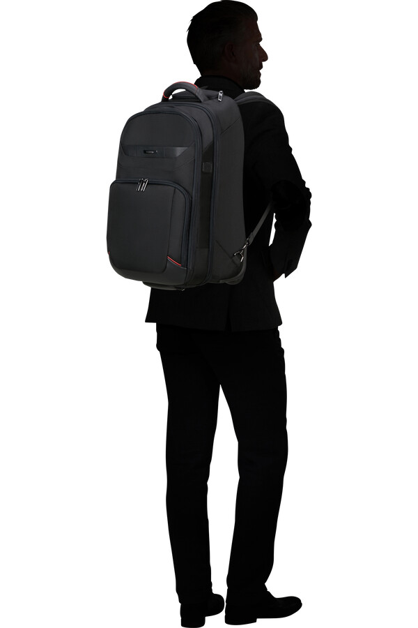 pro-dlx 6 pc-veske med hjul 173 tommer svart