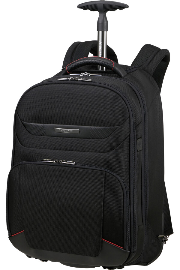 pro-dlx 6 pc-veske med hjul 173 tommer svart