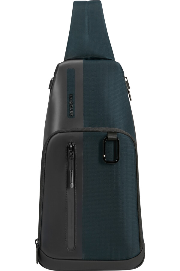 biz2go sling bag dypblå