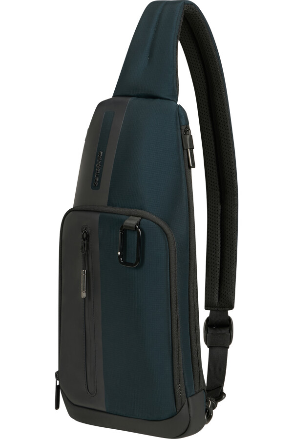 biz2go sling bag dypblå