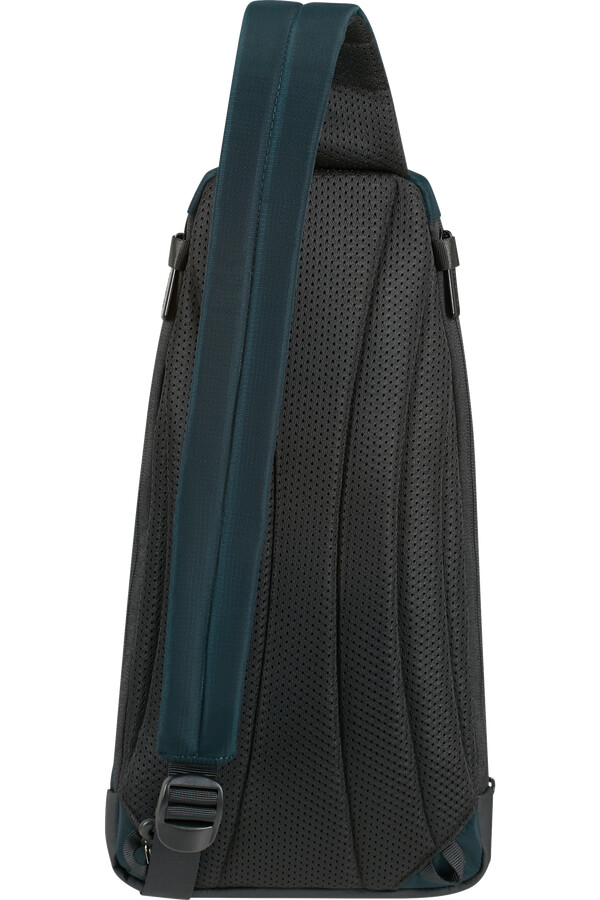 biz2go sling bag dypblå