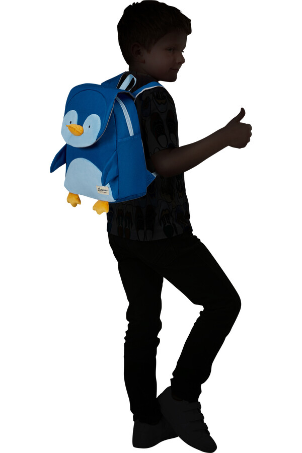 happy sammies eco-ryggsekk s penguin peter