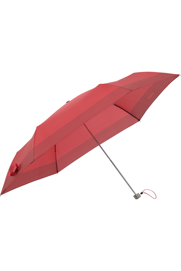 rain pro paraply geometrisk rødt trykk