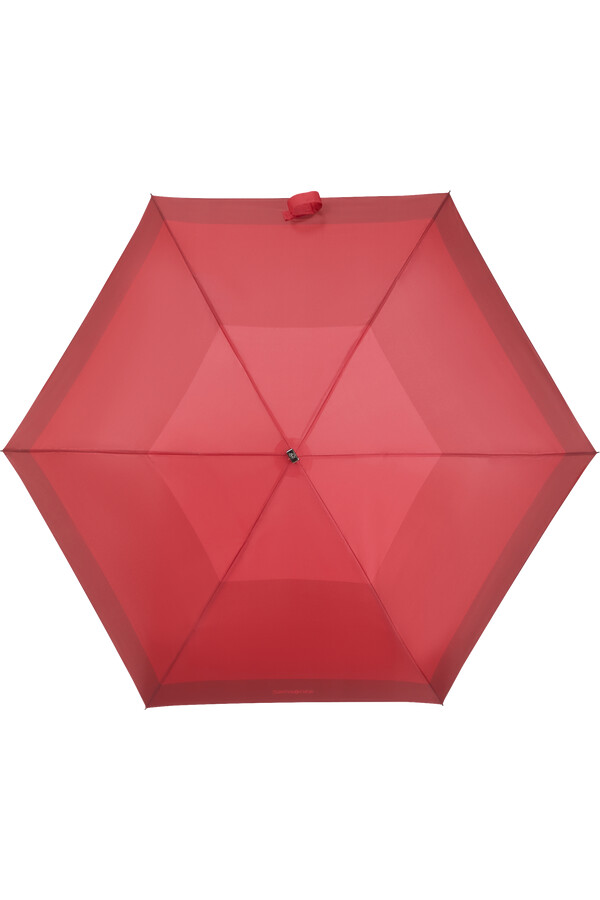 rain pro paraply geometrisk rødt trykk