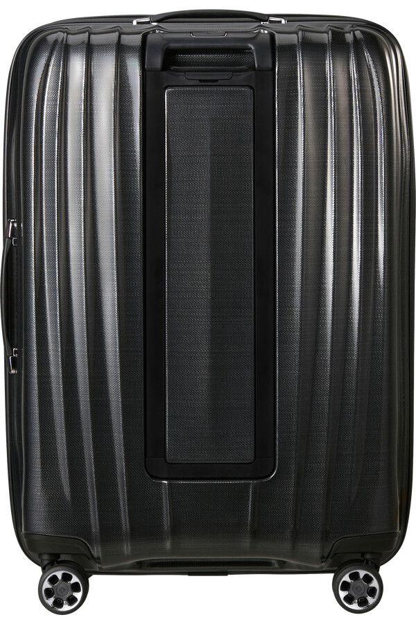 nexis koffert med utvidbar veske 4 hjul 76 cm onyx black