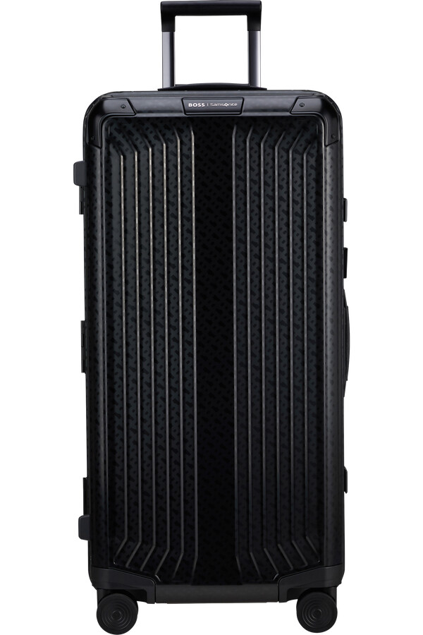 boss samsonite koffert 4 hjul 80 cm grafittmonogram