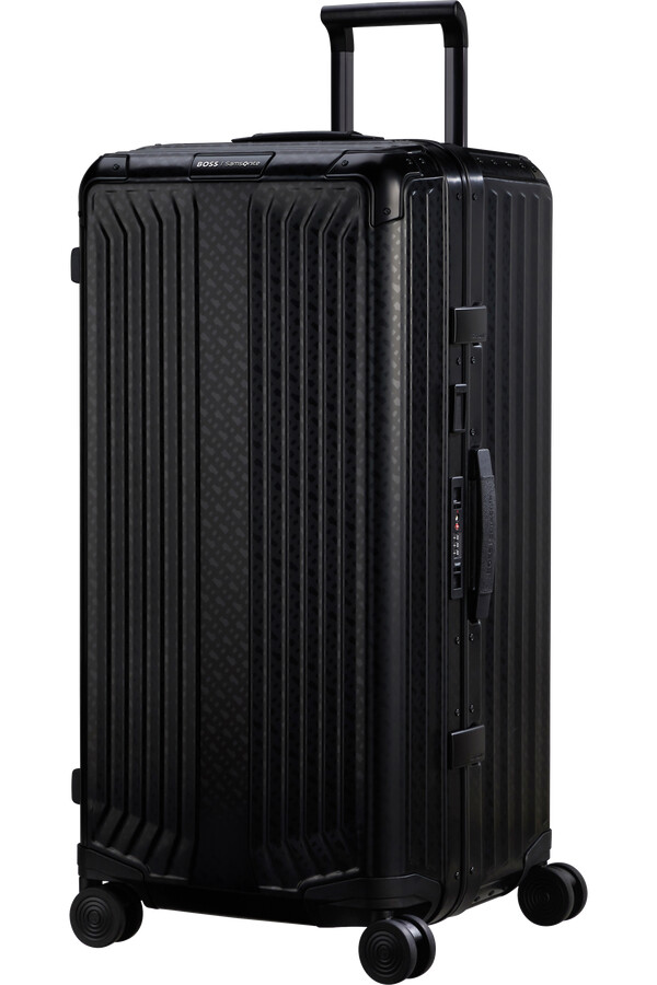boss samsonite koffert 4 hjul 80 cm grafittmonogram