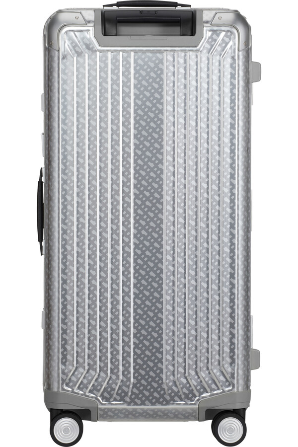 boss samsonite koffert med 4 hjul 80 cm aluminiumsmonogram