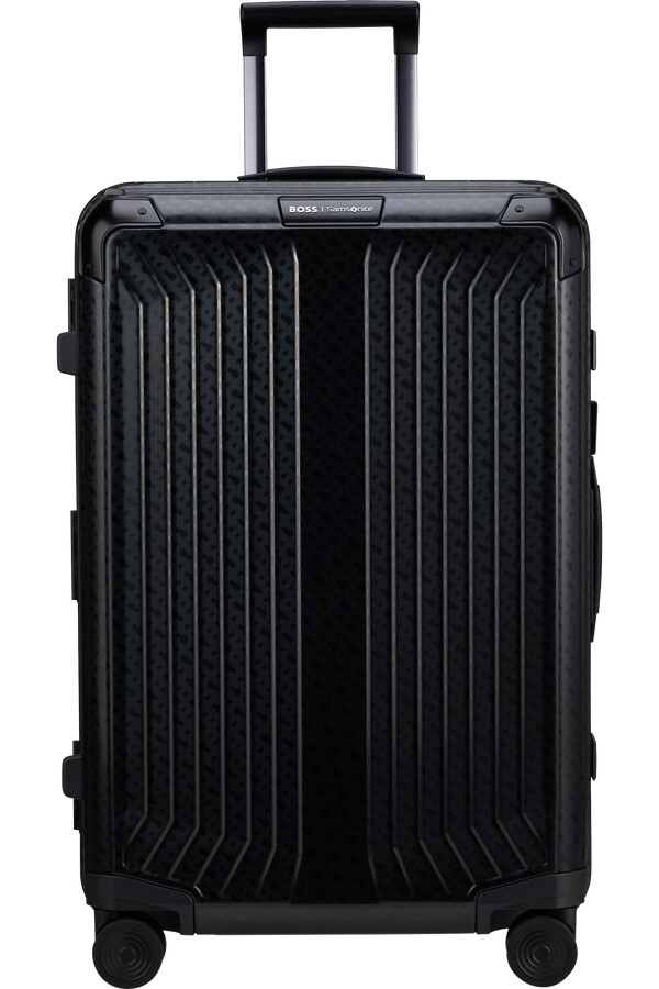 boss samsonite koffert 4 hjul 69 cm grafittmonogram