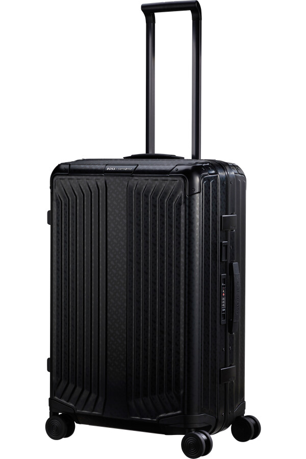 boss samsonite koffert 4 hjul 69 cm grafittmonogram