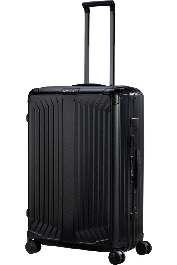 boss samsonite koffert 4 hjul 76 cm grafittmonogram