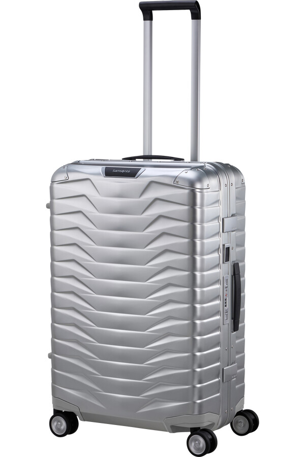 proxis alu-koffert 4 hjul 69 cm aluminium
