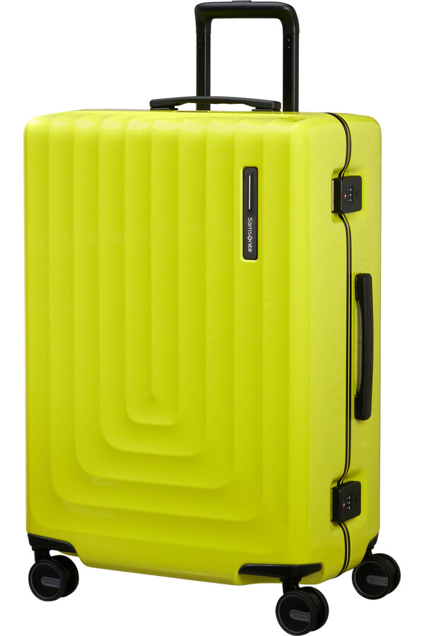 focus koffert 4 hjul 69 cm metallisk lime