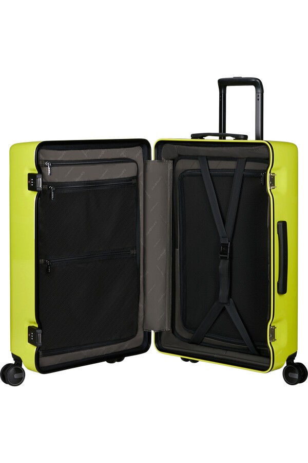 focus koffert 4 hjul 69 cm metallisk lime