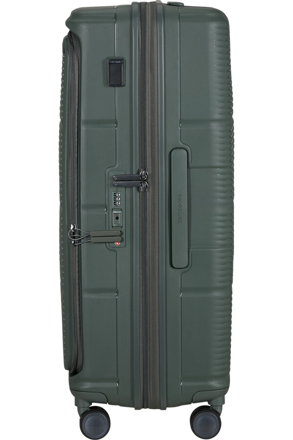 paralux spinner utvidbar 4 hjul 75 cm olivengrønn