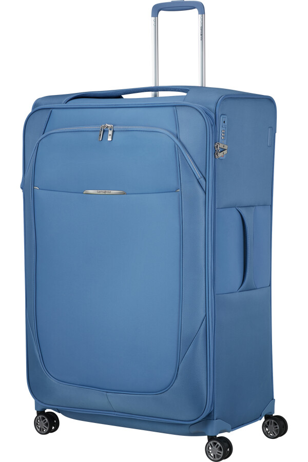 re-lite koffert med utvidbar veske 4 hjul 83 cm capri blue