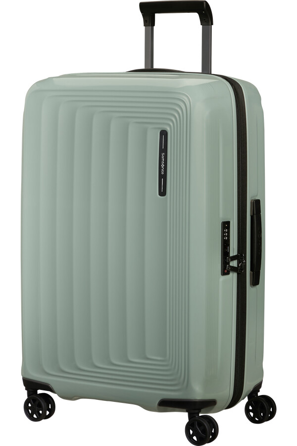 nuon spinner utvidbar 4 hjul 69 cm metallic mineral green