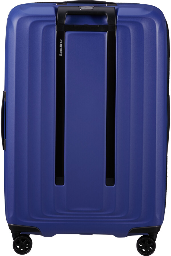 nuon koffert med utvidbar veske 4 hjul 69 cm matt nautical blue