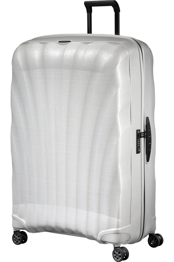 c-lite koffert 4 hjul 86 cm off white