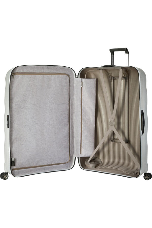 c-lite koffert 4 hjul 86 cm off white