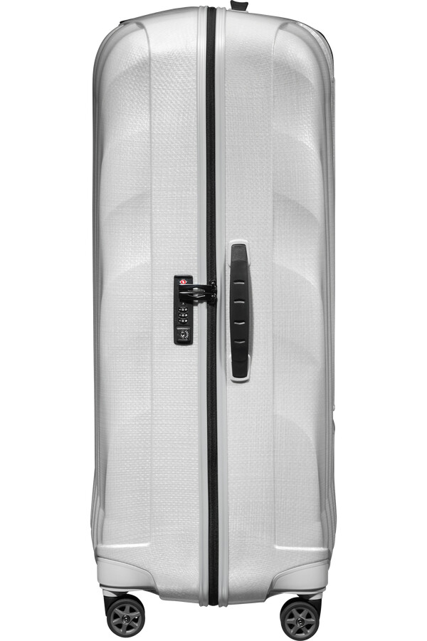 c-lite koffert 4 hjul 86 cm off white