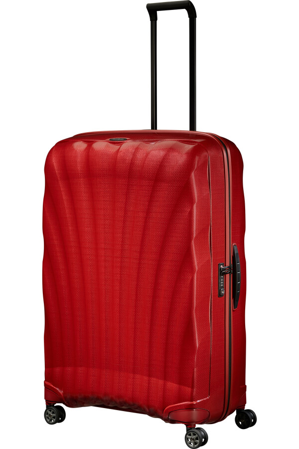 c-lite koffert 4 hjul 86 cm chili red