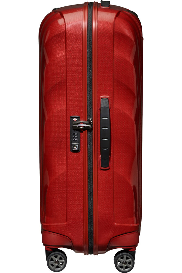 c-lite koffert 4 hjul 69 cm chili red