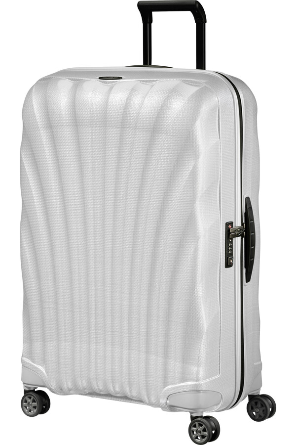 c-lite koffert 4 hjul 75 cm off white