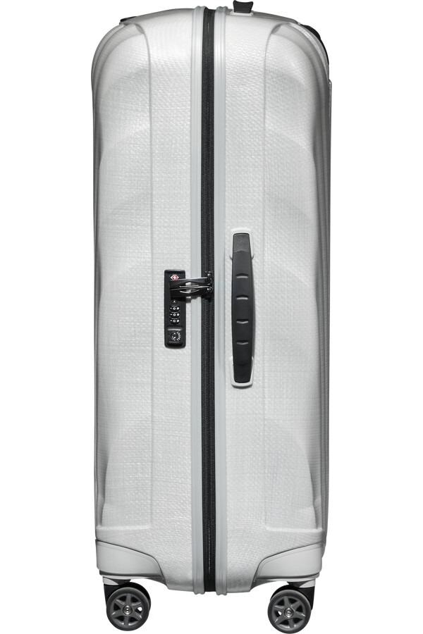 c-lite koffert 4 hjul 75 cm off white