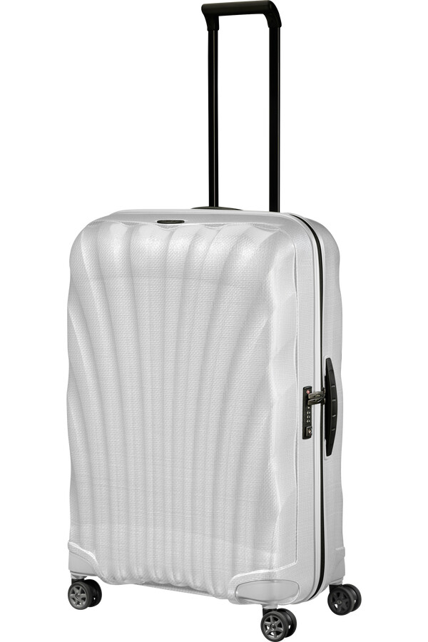 c-lite koffert 4 hjul 75 cm off white