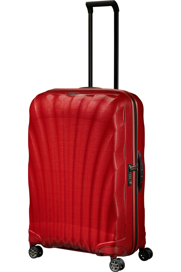 c-lite koffert 4 hjul 75 cm chili red