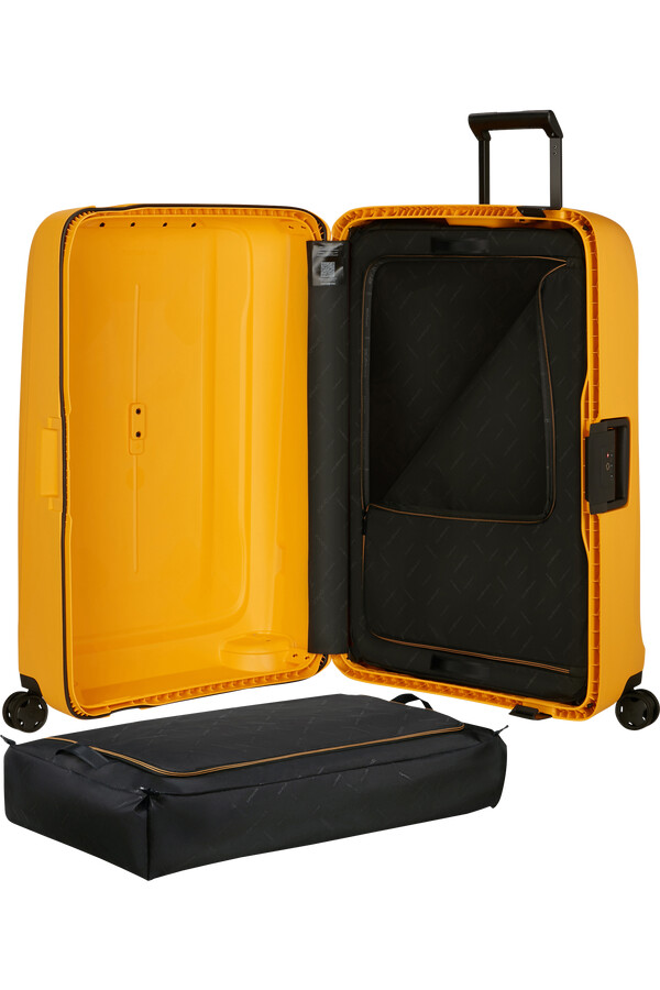 essens koffert 4 hjul 81 cm radiant yellow