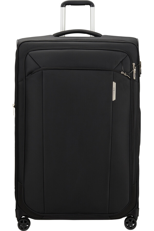 respark koffert med utvidbar veske 4 hjul 82 cm ozone black