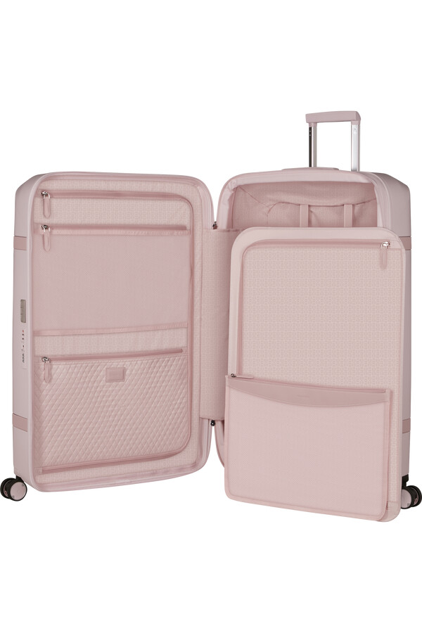 image spinner utvidbar 4 hjul 81 cm rosa