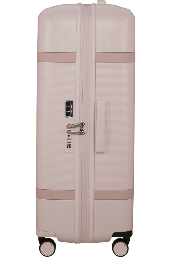 image spinner utvidbar 4 hjul 81 cm rosa