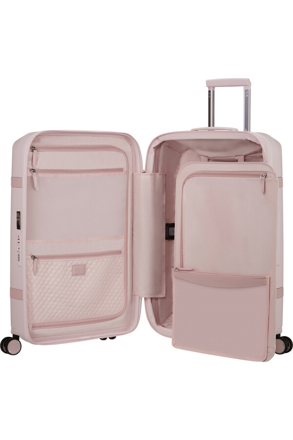 image spinner utvidbar 4 hjul 69 cm rosa