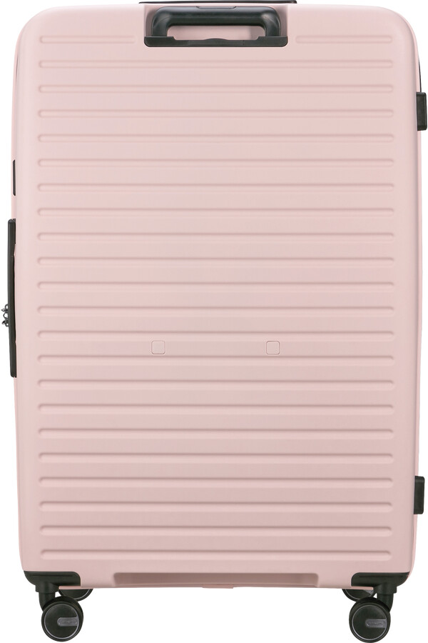 restackd koffert med utvidbar design 4 hjul 81 cm rosa