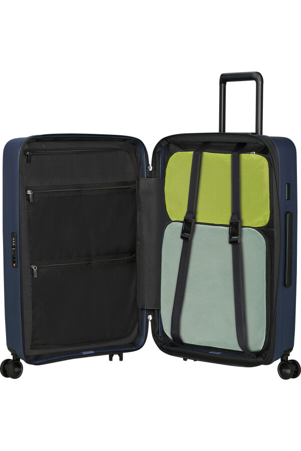 restackd spinner utvidbar 4 hjul 68 cm midnatt