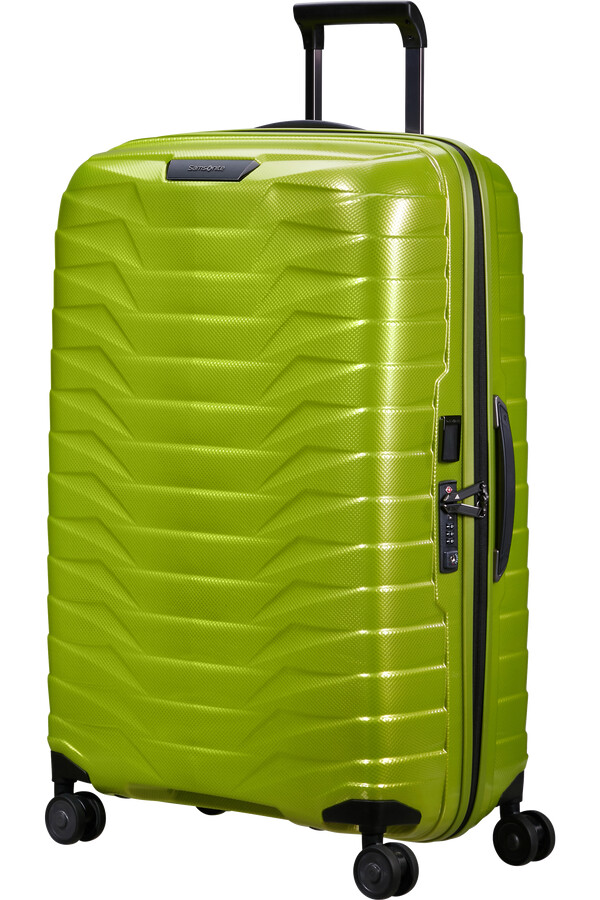 proxis koffert 4 hjul 75 cm lime