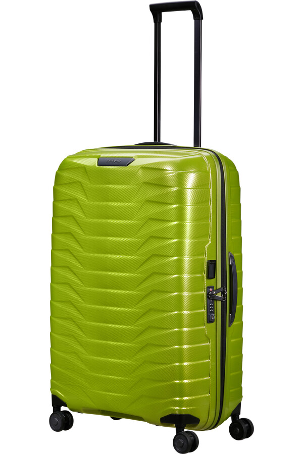 proxis koffert 4 hjul 75 cm lime