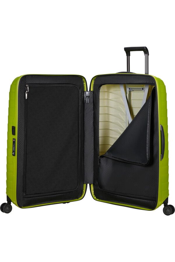 proxis koffert 4 hjul 81 cm lime