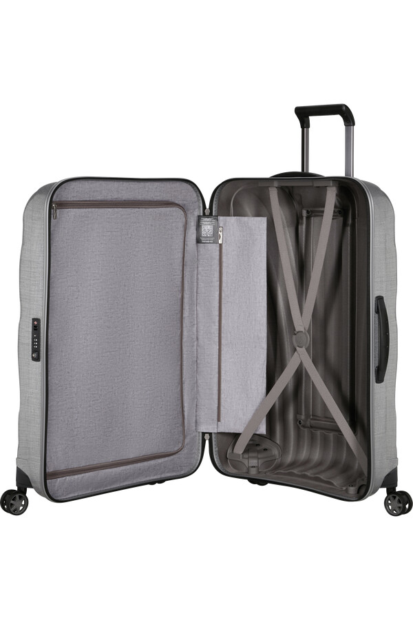 c-lite koffert 4 hjul 75 cm aluminium