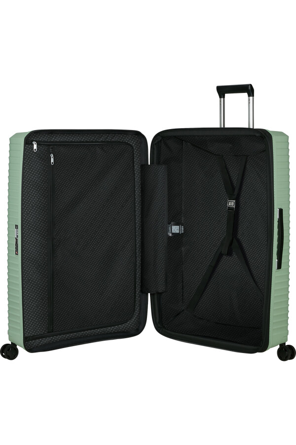 upscape spinner utvidbar 4 hjul 81 cm myk salvie