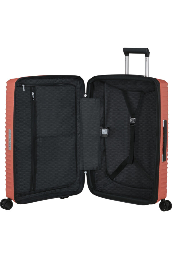 upscape spinner utvidbar 4 hjul 68 cm clay