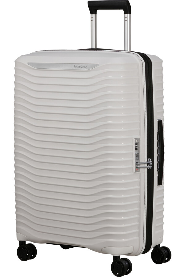 upscape spinner utvidbar 4 hjul 68 cm cloud white