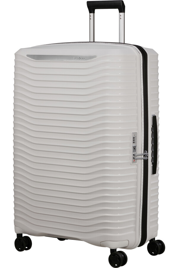 upscape spinner utvidbar 4 hjul 75 cm cloud white