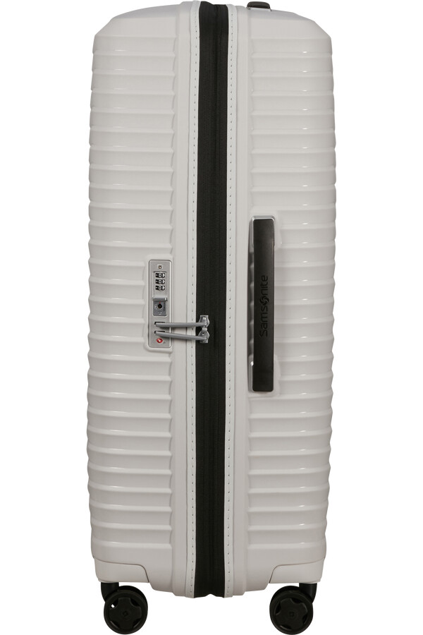 upscape spinner utvidbar 4 hjul 75 cm cloud white