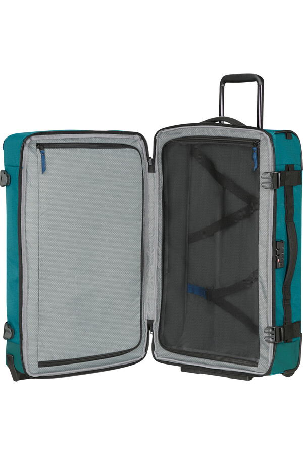 roadseeker reisebag med hjul 68 cm dyp blågrønn